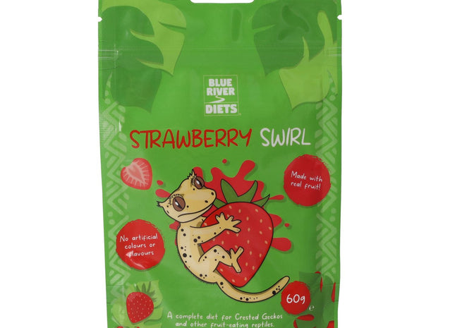 Blue River Strawberry Swirl Gecko Diet 60g